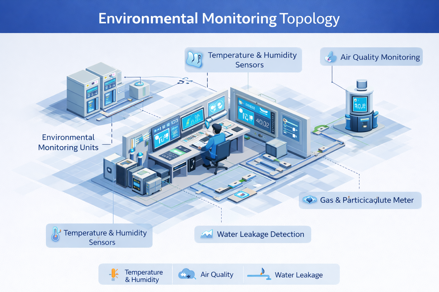 Environmental Monitoring Topology